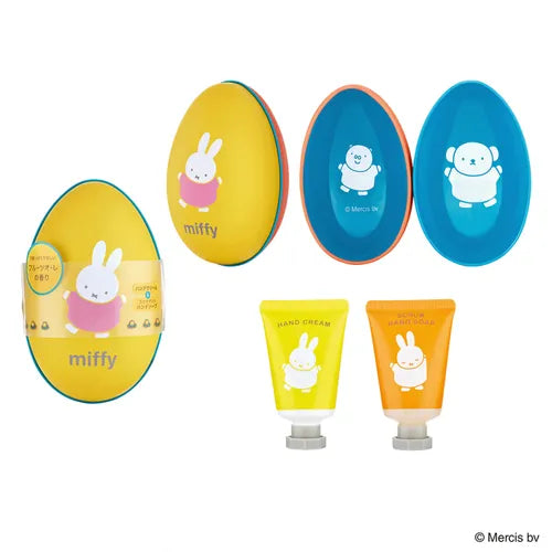 Miffy ミッフィーハンドケアセット エッグ缶