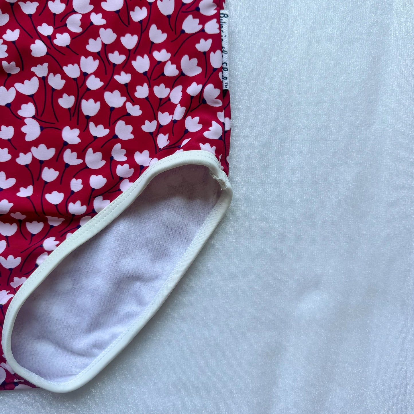 Red/Pink Flower Bathers