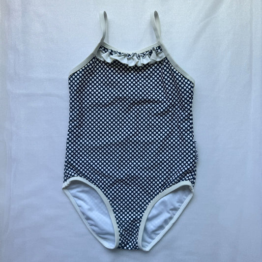Navy and White Polka Dots Bathers