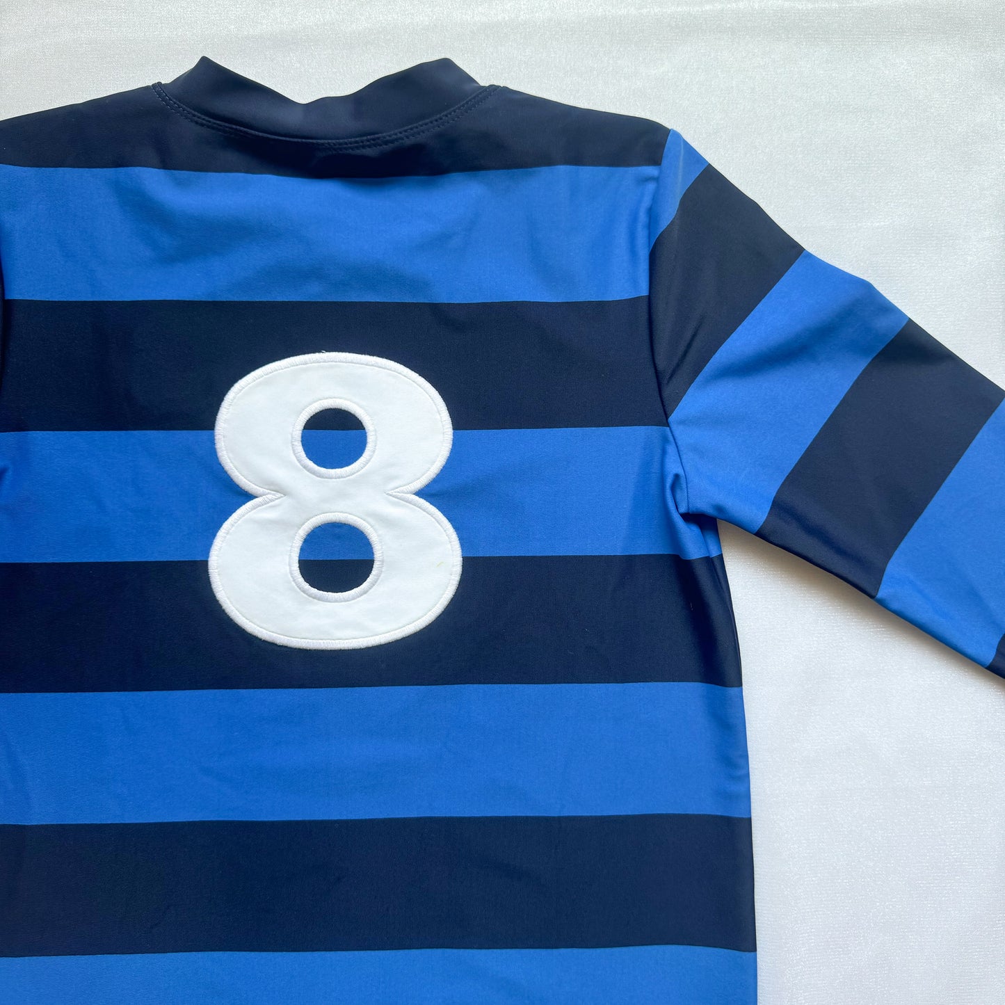 Blue Striped Rashguard