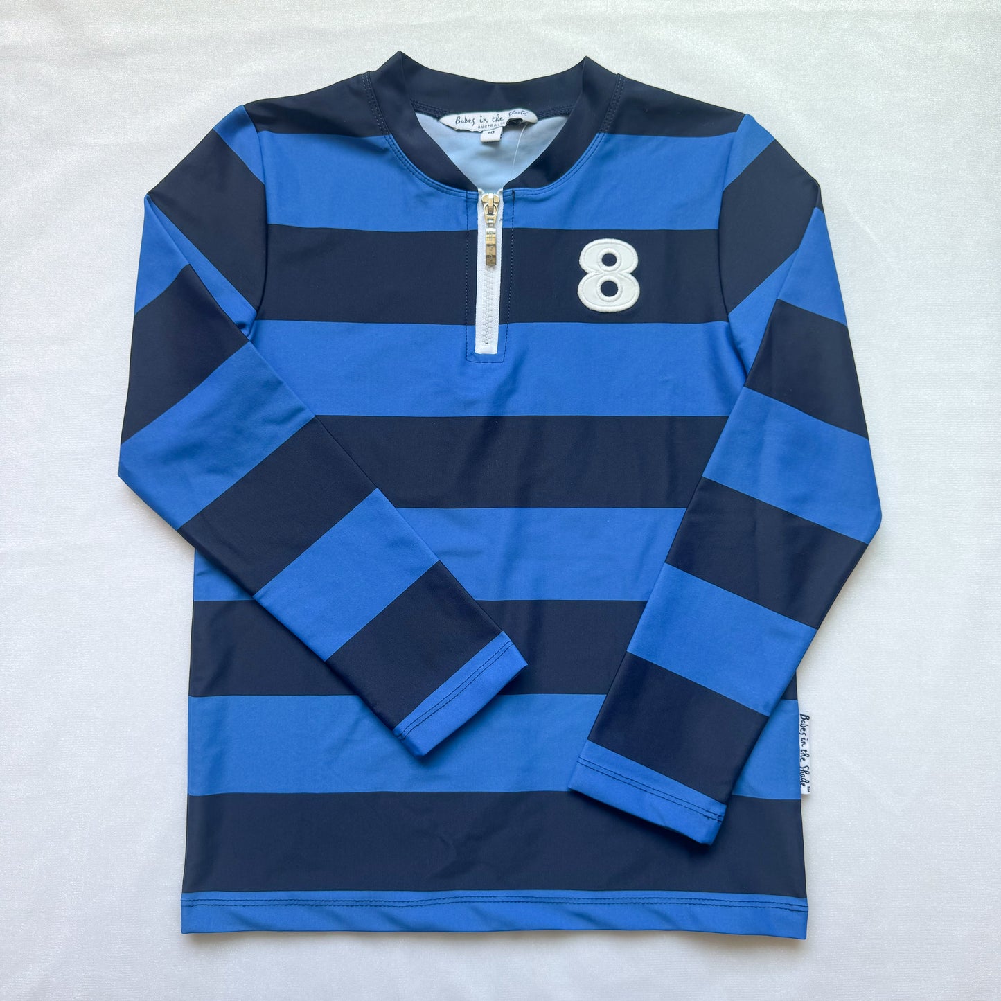 Blue Striped Rashguard
