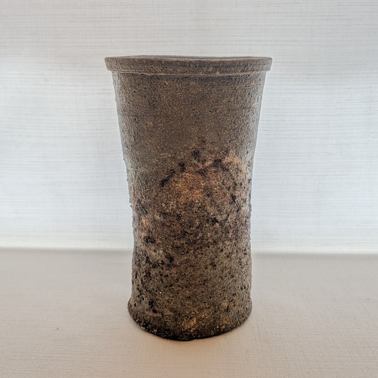 #14 唐津南蛮筒花入