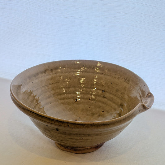 #17 黄唐津片口鉢