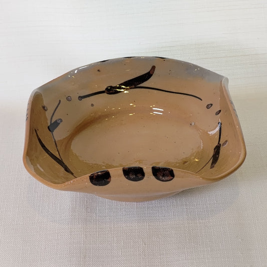 #002 絵唐津四方向付