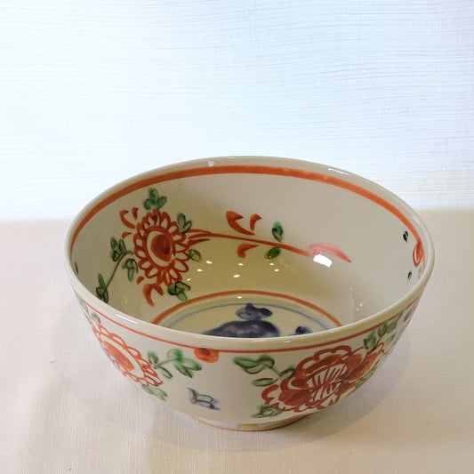 #009 呉須赤絵鉢